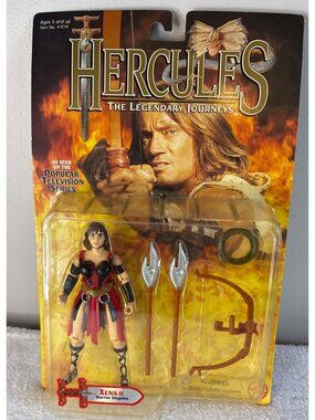 Hercules Legendary Journeys Xena II Warrior Disguise 5" Action Figure Toy Biz 96